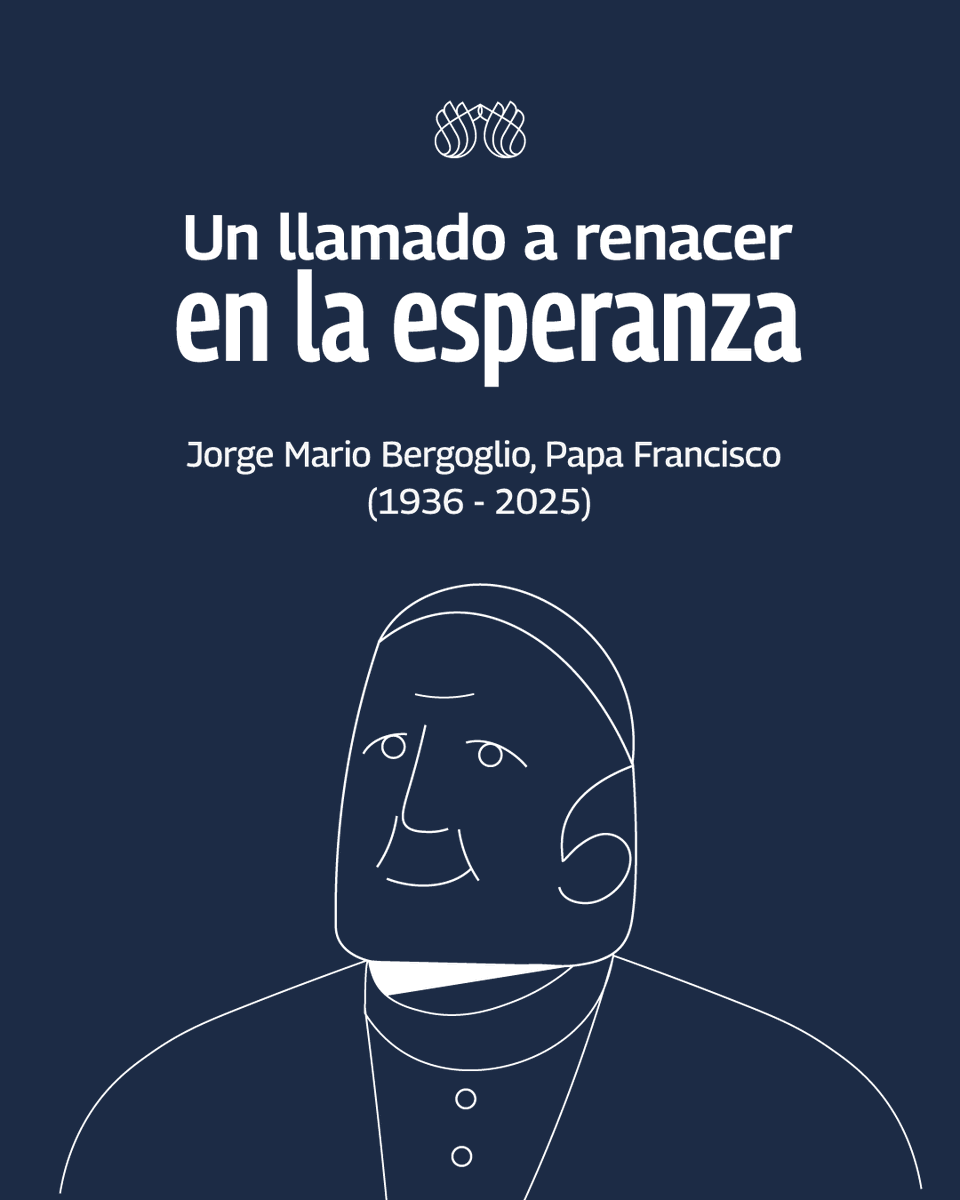 serpaj_py's tweet image. Despedimos al Papa Francisco de la Iglesia Católica con gratitud por su firme compromiso con la fe y los derechos humanos, recordándonos la dignidad de cada persona. Su legado de amor y justicia vivirá en el mundo, como un ejemplo de solidaridad y esperanza. 🤍