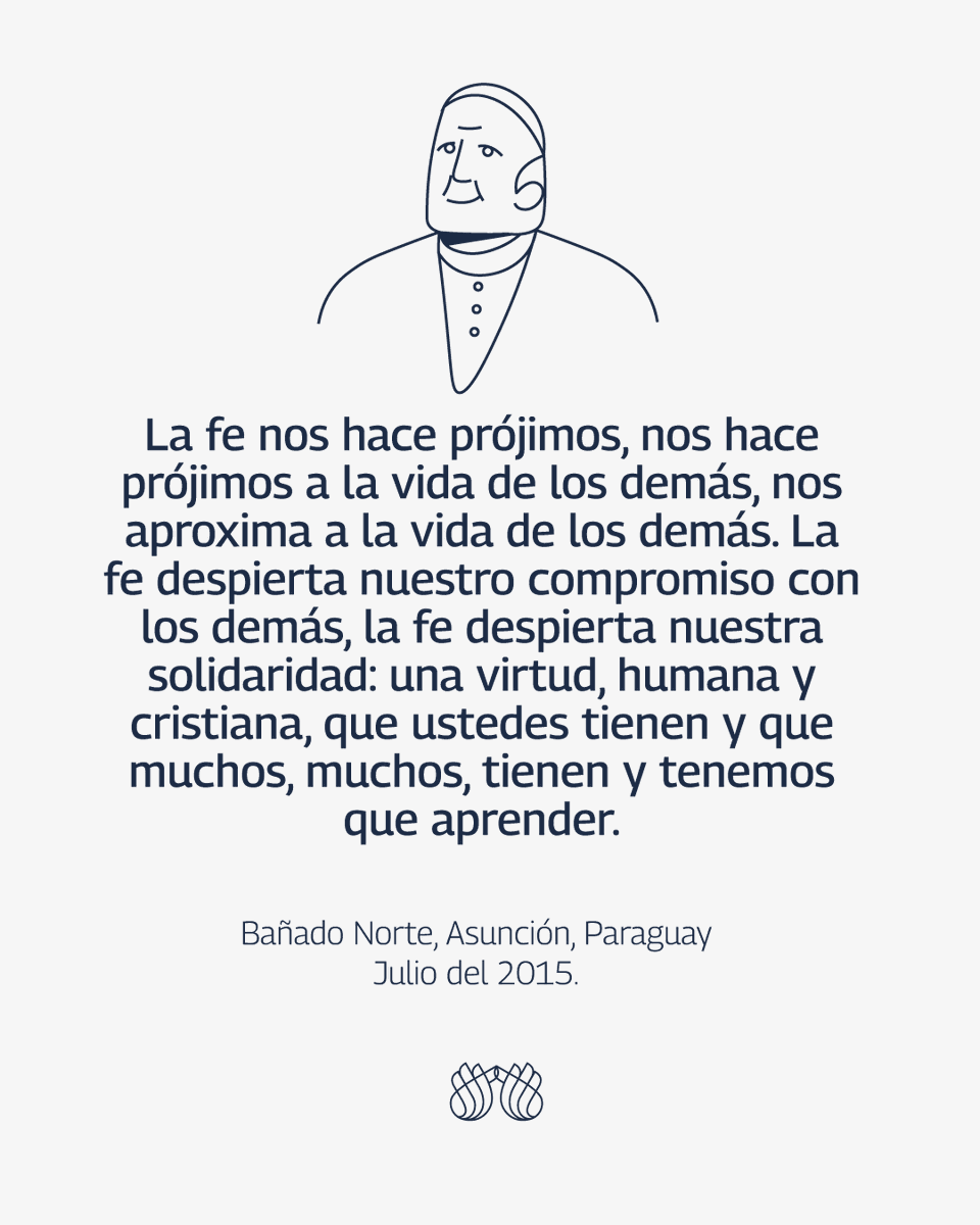 serpaj_py's tweet image. Despedimos al Papa Francisco de la Iglesia Católica con gratitud por su firme compromiso con la fe y los derechos humanos, recordándonos la dignidad de cada persona. Su legado de amor y justicia vivirá en el mundo, como un ejemplo de solidaridad y esperanza. 🤍