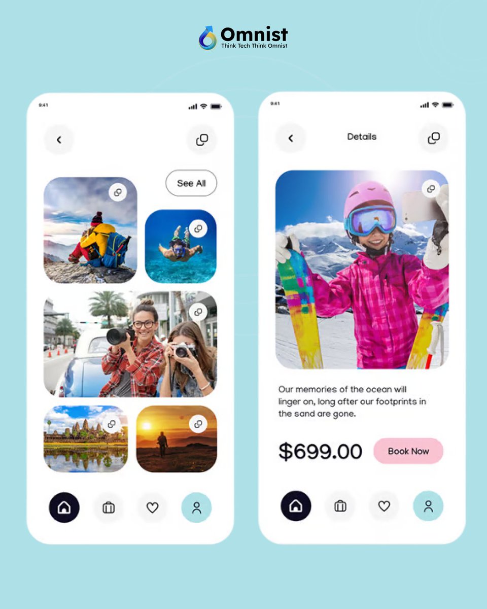 OmnistTechHub's tweet image. 🚀 Plan. Book. Travel Smart! #OmnistTechhubSolutions builds feature-rich travel apps to elevate your tourism business. Let&apos;s turn travel dreams into digital journeys! 🌍📱✈️

🌐 omnisttechhub.com

#TravelAppDevelopment