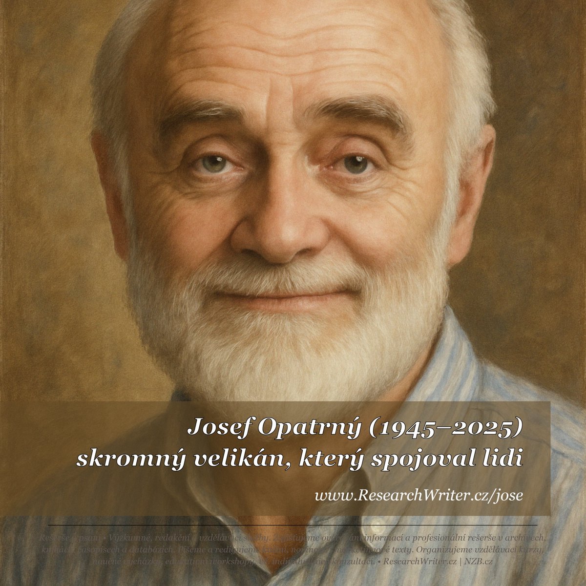 NZBcz's tweet photo. S velikou lítostí jsem přijal zprávu, že před několika dny zemřel profesor Josef Opatrný, přední český iberoamerikanista, historik a pro mě především mimořádně skromný a vstřícný člověk.
#mexiko #praktickahistorie #umrti https://t.co/QNWrOr2OiP