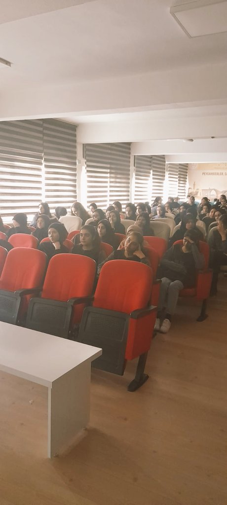Yenişehir İlçe Müftülüğü Vaizesi tarafından okulumuz öğrencilerinerine "Gençlik ve İman" konulu konferans verildi. Yenişehir İlçe Müftülüğüne teşekkür ediyoruz...
<a href="/tcmeb/">Millî Eğitim Bakanlığı</a> <a href="/meb_dinogretimi/">MEB Din Öğretimi Genel Müdürlüğü</a> <a href="/Diyarbakirmem/">Diyarbakır İl Millî Eğitim Müdürlüğü</a> <a href="/Murat4Kucukali/">Murat Küçükali</a> <a href="/YenisehirMEM/">Yenişehir İlçe Milli Eğitim Müdürlüğü</a> <a href="/husamettin_atli/">Hüsamettin ATLI</a> <a href="/mehmet00210/">Mehmet TURA</a>