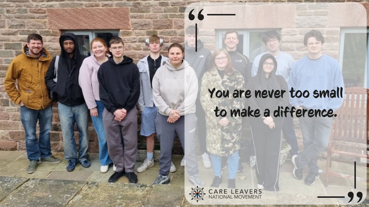 CLNM is proof that every voice counts.
Start the week strong 💪
#MotivationalMonday #CLNM #NHP #CareLeaversCan