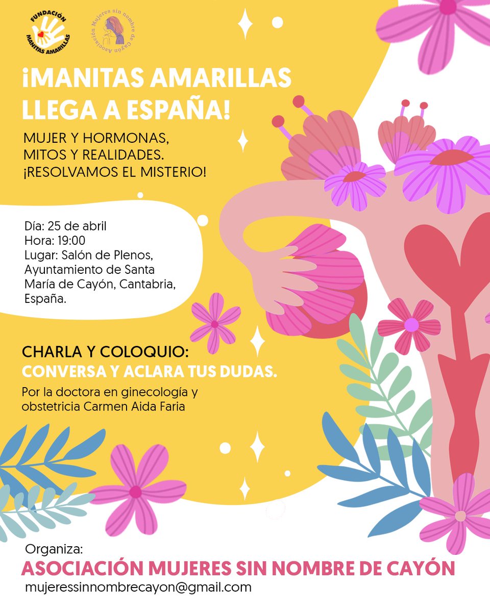 Nos vemos el Viernes 25  a las 19 horas en el Ayuntamiento de Santa María de Cayon , Cantabria,  España