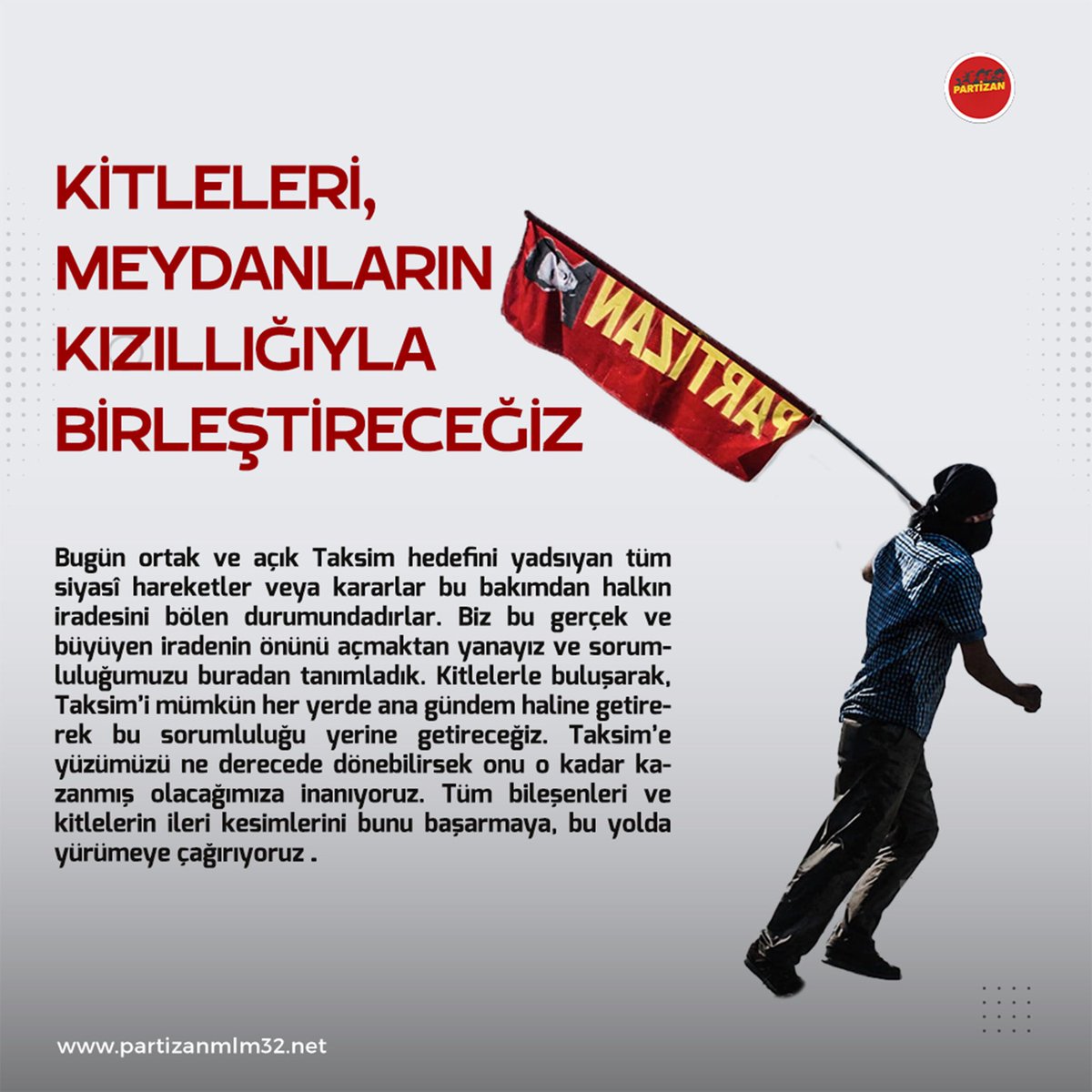 Kitleleri, Meydanların Kızıllığıyla Birleştireceğiz

🔗 partizanmlm32.net/kitleleri-meyd…
