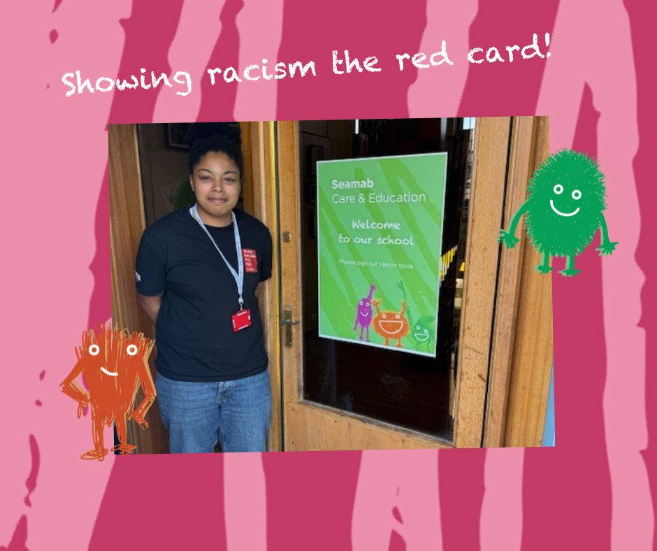 Seamab (@seamabscotland) on Twitter photo Last term. the children were proud to welcome Kaela from <a href="/SRtRCScotland/">Show Racism the Red Card 🏴</a> to Seamab. She led a powerful workshop exploring racism, stereotyping and hate crime, helping our learners reflect on how to challenge discrimination and promote inclusion. Thank you, Kaela. Last term. the children were proud to welcome Kaela from <a href="/SRtRCScotland/">Show Racism the Red Card 🏴</a> to Seamab. She led a powerful workshop exploring racism, stereotyping and hate crime, helping our learners reflect on how to challenge discrimination and promote inclusion. Thank you, Kaela.