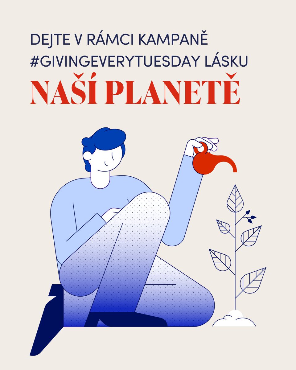 Zapojte se do kampaně #GivingEveryTuesday a dejte lásku naší planetě 🌍💚

#DenZemě, který připadá na 22. dubna, je připomínkou, že každý krok směrem k udržitelnosti se počítá: givingtuesday.cz/duben-plny-las… 
#EarthDay