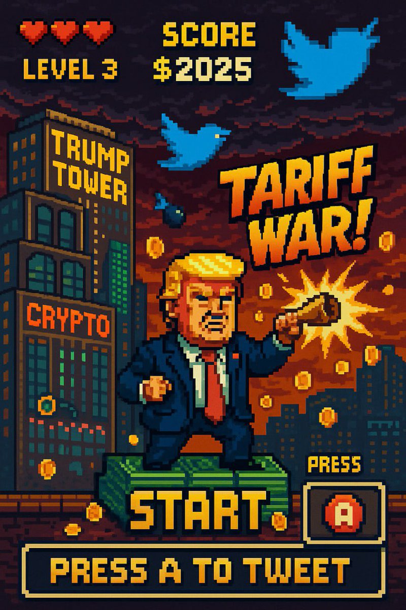 Kim26513335's tweet photo. Imagine if Trump launched a crypto game...
Would you play this? 👀
#trump #game #crypto #videogame https://t.co/7iPBe62jPN