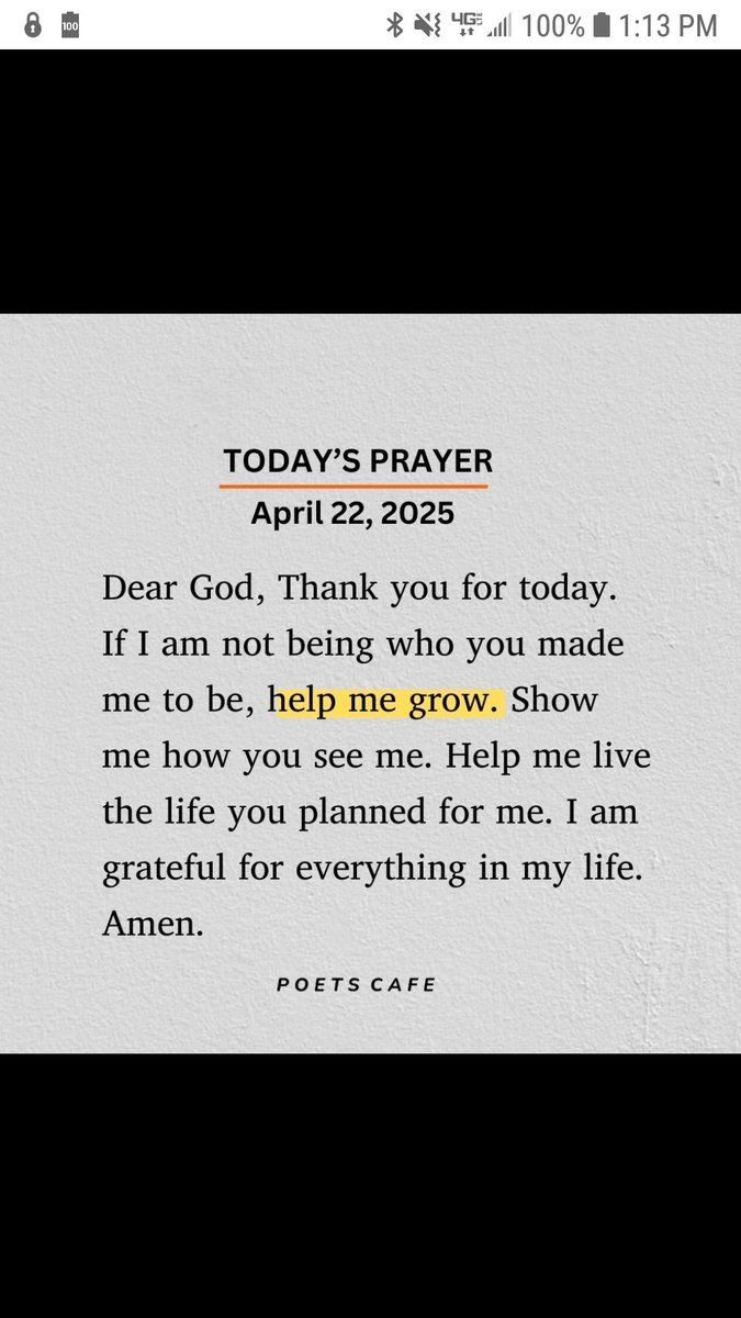 AMEN!!!! GOD, PLEASE CONTINUE TO HELP ME GROW IN MY LIFE!!!!
