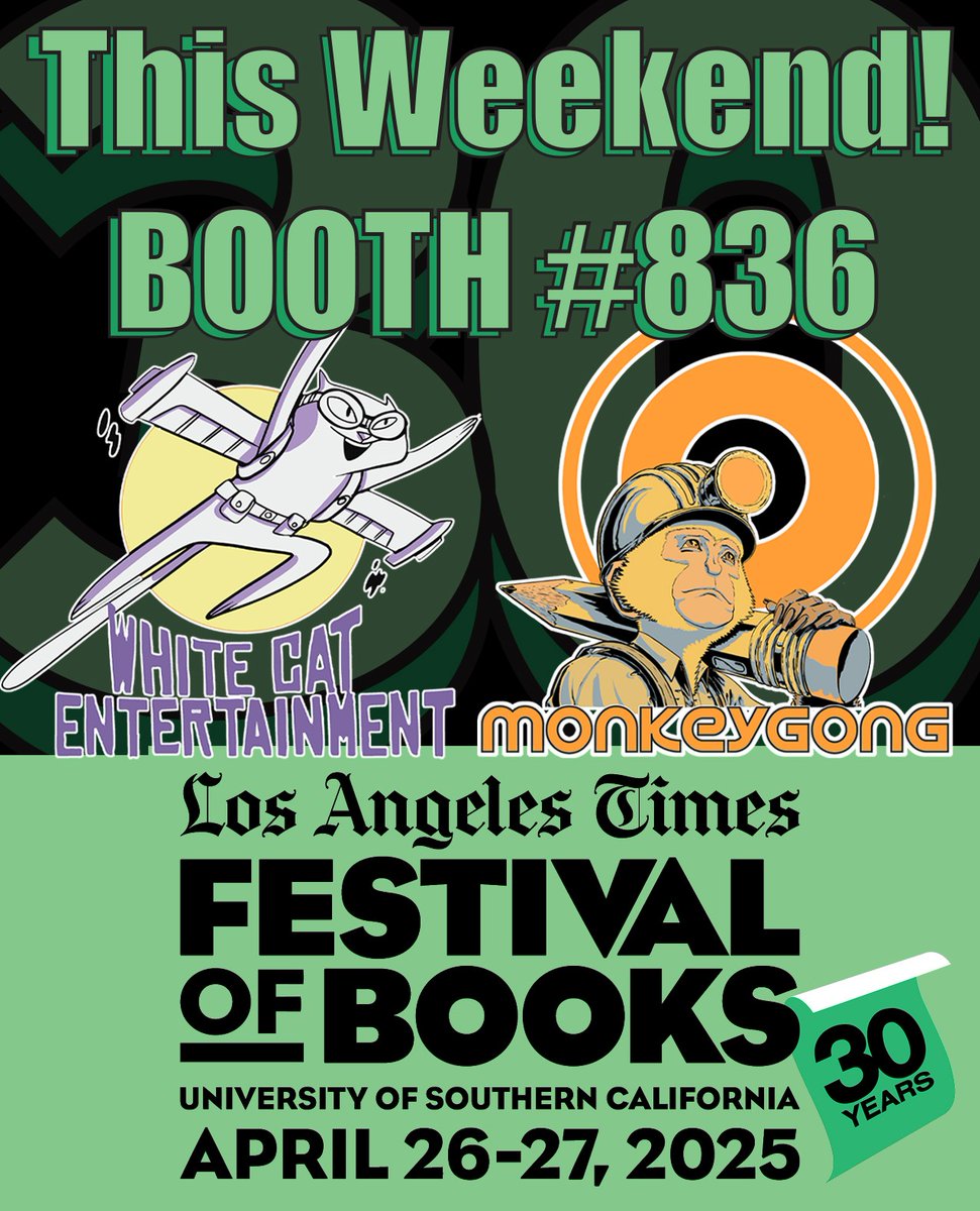Chris Mancini (@chrisjmancini) on Twitter photo Join <a href="/monkeygonghq/">Monkeygong</a> and myself this weekend for books, comics, and FREE admission! <a href="/latimesfob/">LA Times Festival of Books</a> <a href="/WhiteCatStories/">White Cat Entertainment</a> Join <a href="/monkeygonghq/">Monkeygong</a> and myself this weekend for books, comics, and FREE admission! <a href="/latimesfob/">LA Times Festival of Books</a> <a href="/WhiteCatStories/">White Cat Entertainment</a>