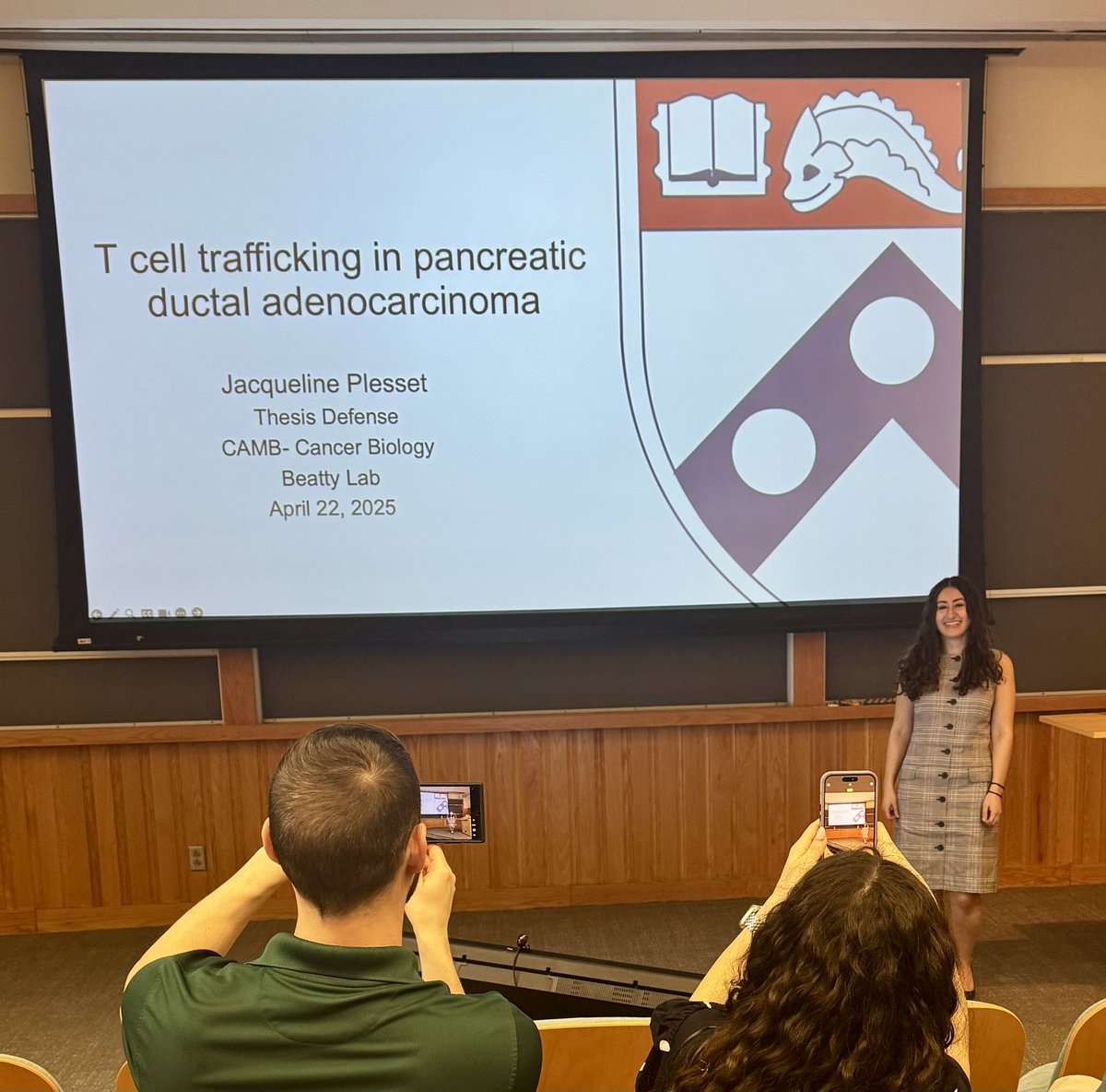 LabBeatty's tweet image. 🎉 Congratulations to @JPlesset on defending her thesis! We’re so proud of your hard work and dedication. Excited to see what’s next for you! 🥳👏