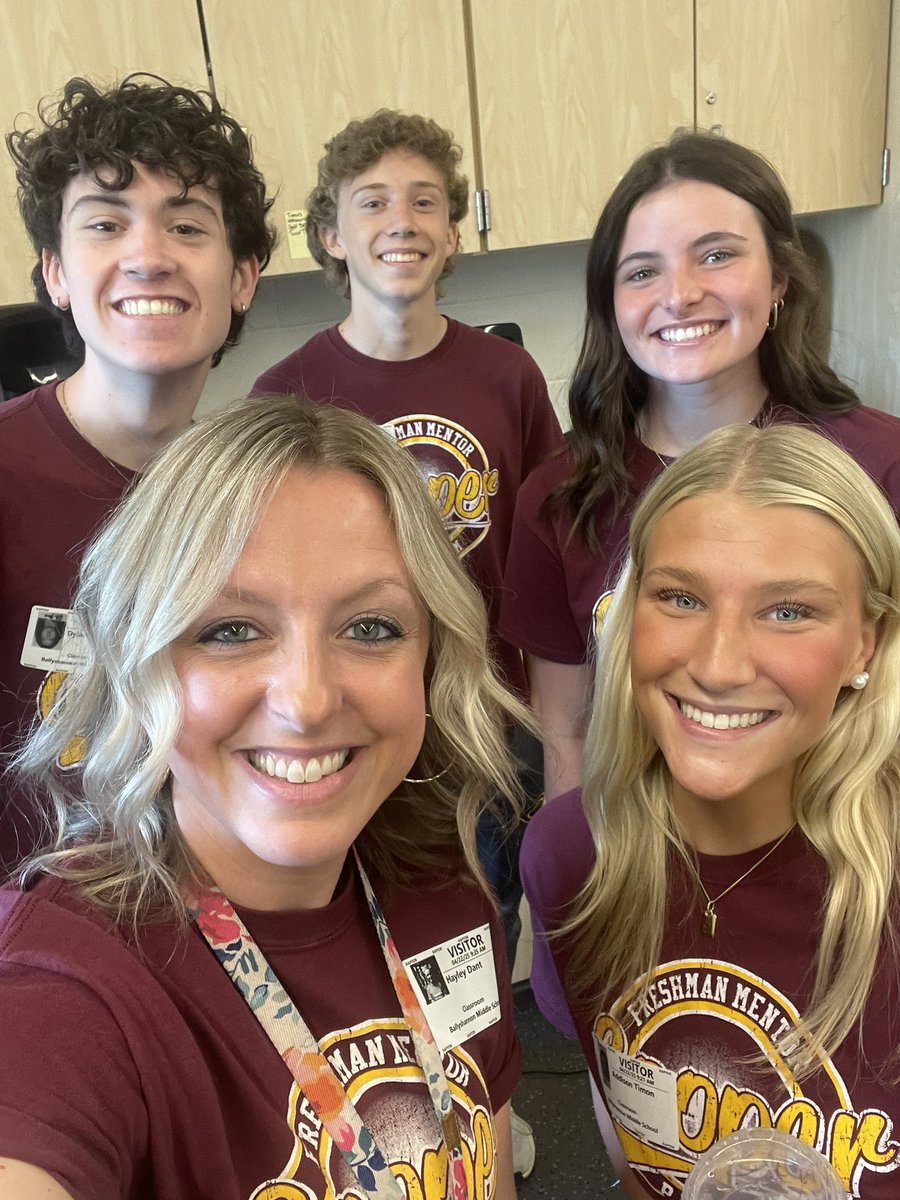 This wonderful group of <a href="/RCHS_Jaguars/">Cooper HS</a> FMPs visited Ballyshannon to share tips to help make a successful transition to high school.