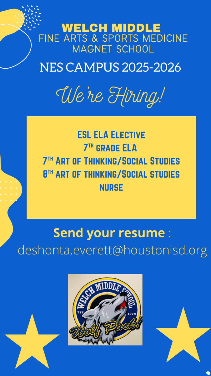 We are hiring!! 📚🚌📗