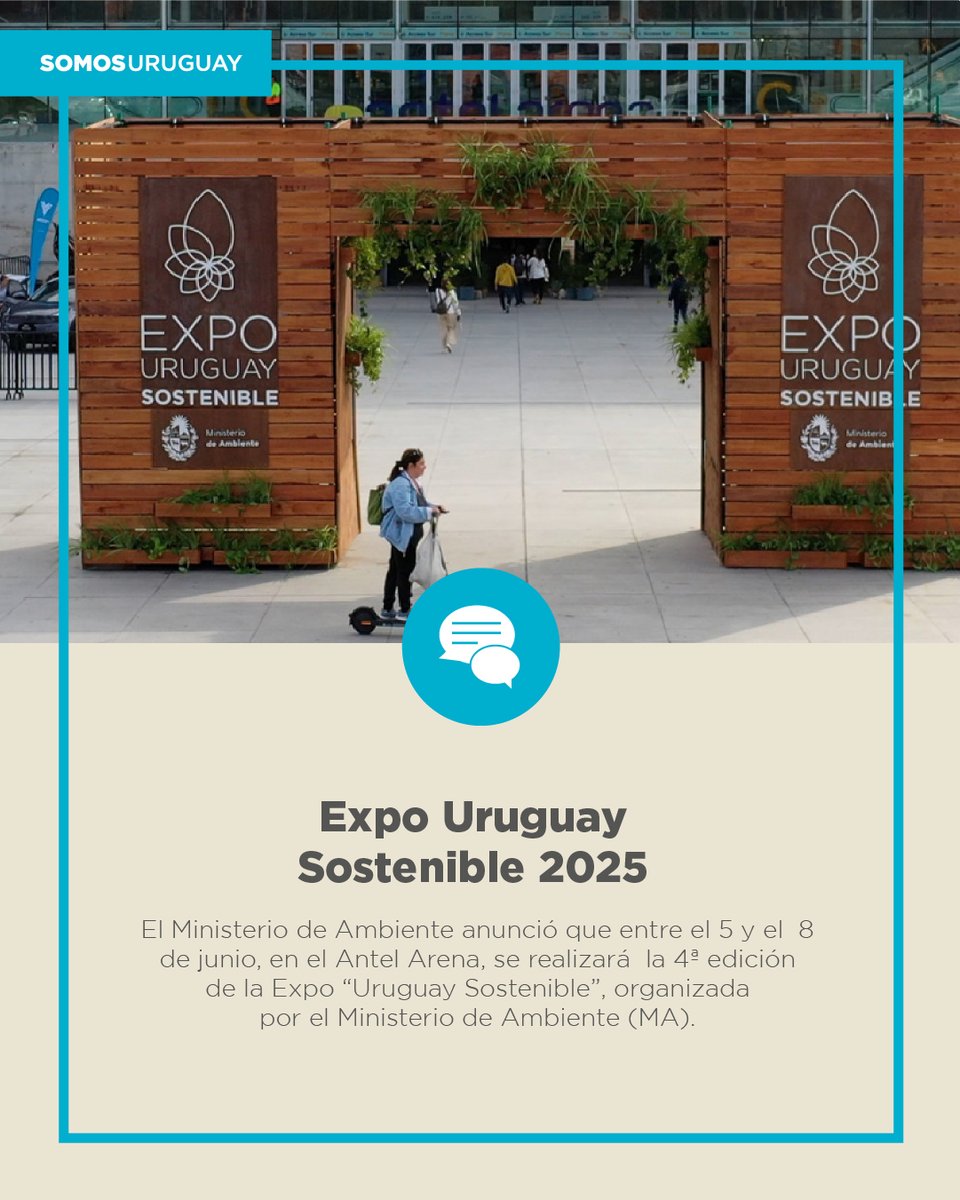 Expo Uruguay Sostenible 2025

NOTA COMPLETA: lnkd.in/dgvGVZaD