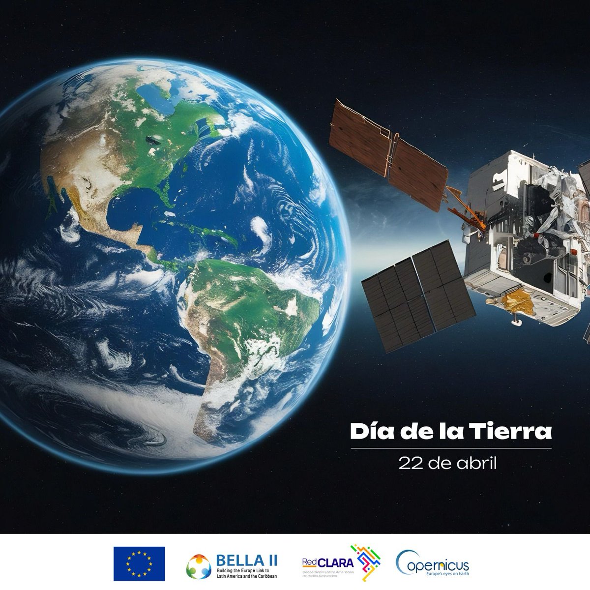BELLA II (@bella_programme) on Twitter photo 🌍En el #DíaDeLaTierra celebramos el poder del conocimiento para proteger nuestro planeta.
La #AcademiaCopernicus fortalece capacidades en  países de América Latina para usar datos satelitales en la lucha contra el #cambioclimático. 🌱🚀
📡#CopernicusLAC #Datos #Ciencia 🌍En el #DíaDeLaTierra celebramos el poder del conocimiento para proteger nuestro planeta.
La #AcademiaCopernicus fortalece capacidades en  países de América Latina para usar datos satelitales en la lucha contra el #cambioclimático. 🌱🚀
📡#CopernicusLAC #Datos #Ciencia