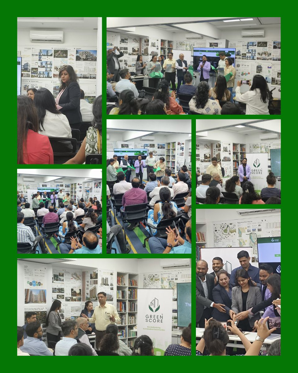 Green_Score_'s tweet image. A proud moment as we launched Green Score paving the way for a more sustainable future in real estate!
From engaging demos and insightful discussions to a packed house full of enthusiasm
A big thank you to everyone who joined us in this milestone event.
#greenscore #greenscoreapp