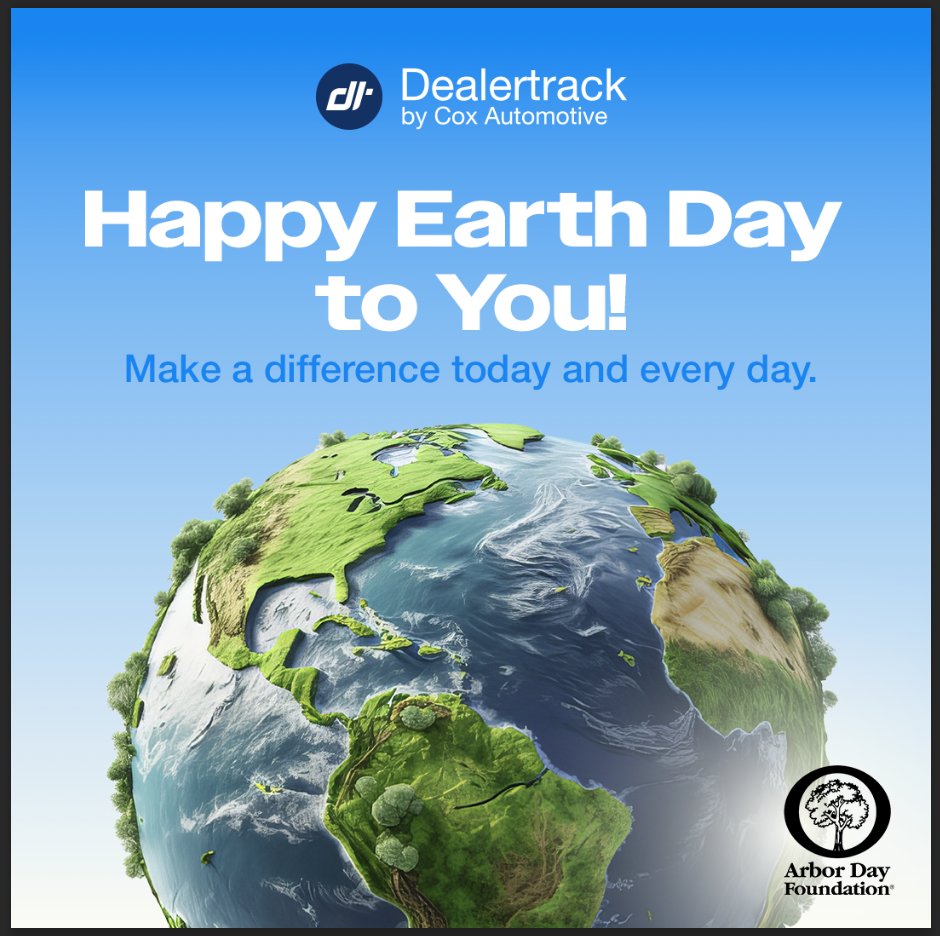 Make a difference with Dealertrack! We’ll plant forests in areas of need to celebrate the success of our winning dealerships with our partner Arbor Day Foundation. 

Learn more: cox.auto/uii6g