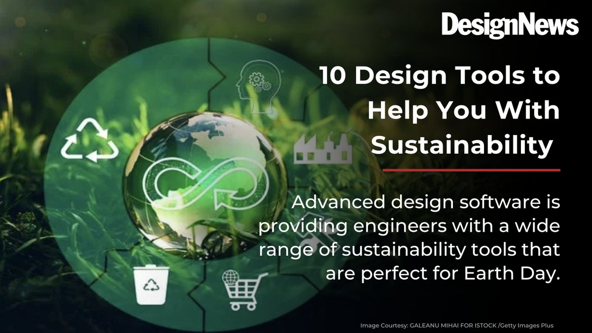 In honor of #EarthDay, we explore how advanced design software is providing engineers with a wide range of sustainability tools. 

Discover how individual design software companies are incorporating sustainability tools into their software offering: utm.guru/uiiU7