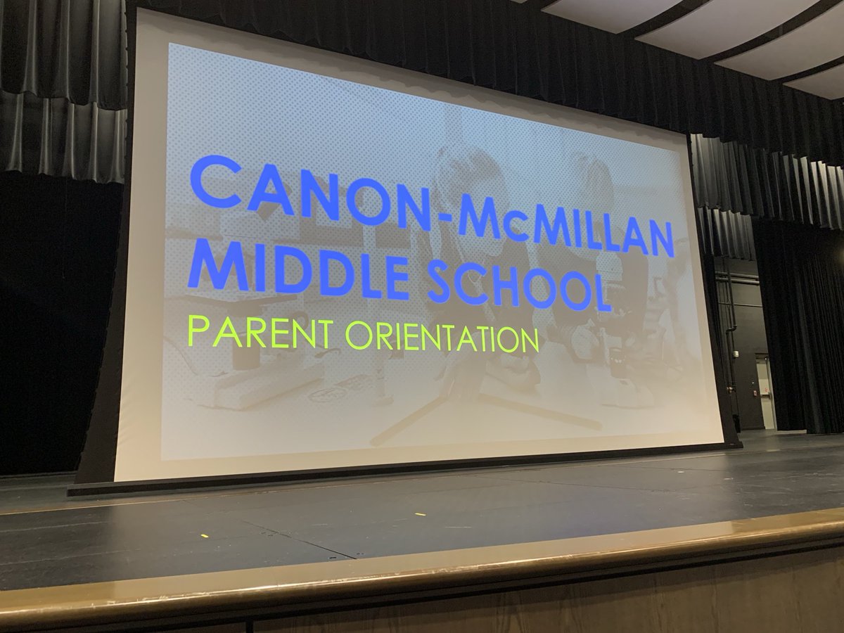 Canon-McMillan Middle School (@canonmacms) on Twitter photo Parent Orientation for incoming 7th grade students tonight at 6pm in the Middle School auditorium <a href="/CanonMacMS/">Canon-McMillan Middle School</a> <a href="/canon_mac/">Canon-McMillan School District</a> Parent Orientation for incoming 7th grade students tonight at 6pm in the Middle School auditorium <a href="/CanonMacMS/">Canon-McMillan Middle School</a> <a href="/canon_mac/">Canon-McMillan School District</a>
