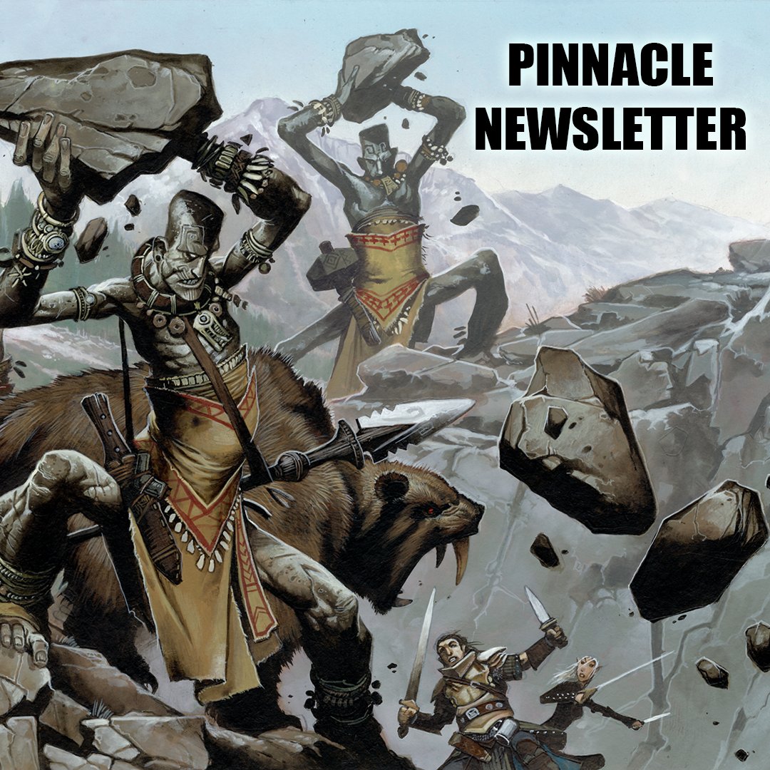 𝗣𝗘𝗚 𝗡𝗘𝗪𝗦: 🧌Pathfinder for Savage Worlds: Bestiary 2 FGVTT 🗺️Final Week: Pawns &amp; Maps Sale 🦸Super Powers Companion Audiobook on BackerKit 🪪Licensee: 💫Starbreaker: Star Marines 🦁Scarred Lands 
mailchi.mp/peginc/news-fr…