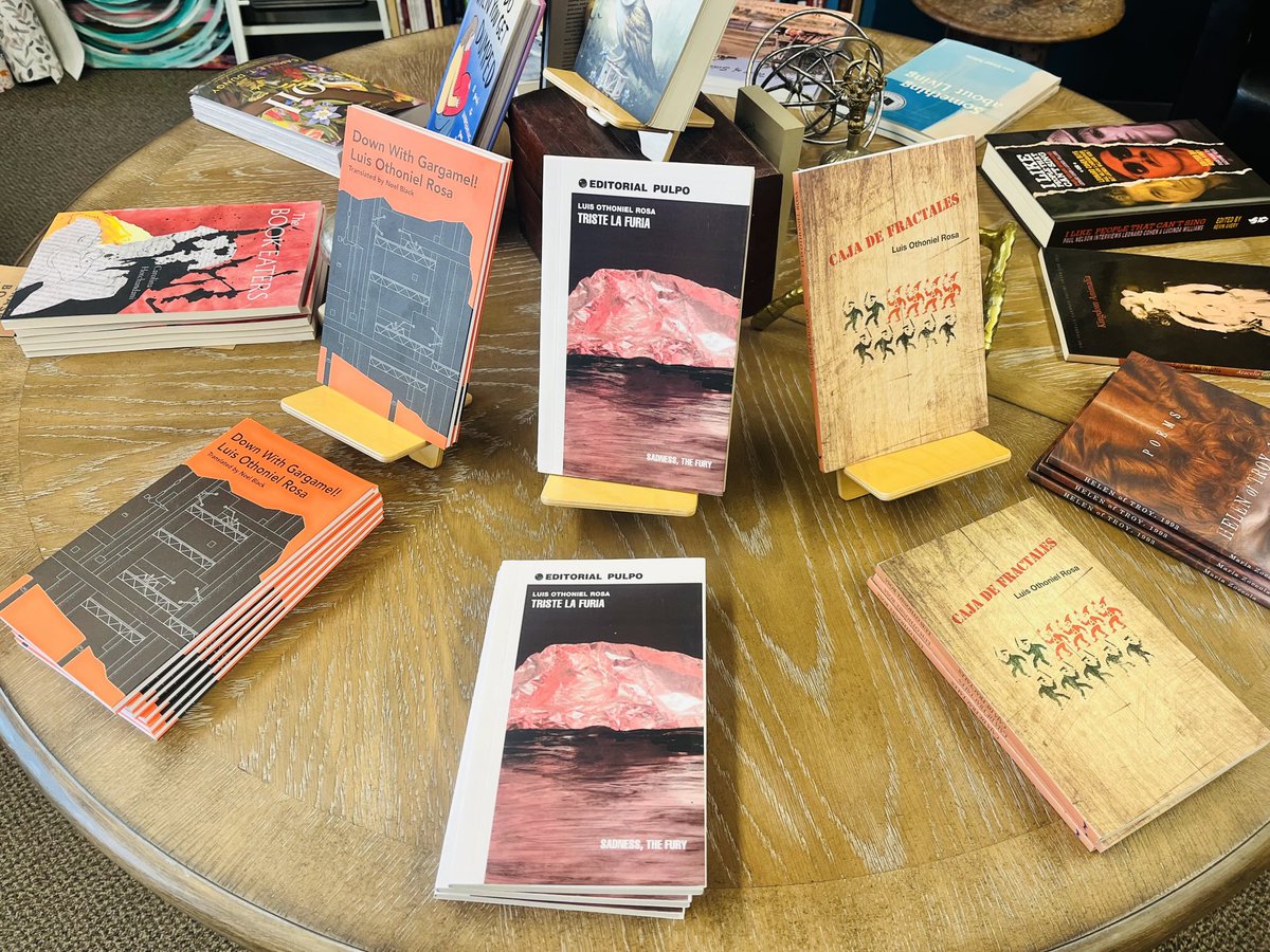 Luis Othoniel Rosa (@luisothonielr) on Twitter photo At <a href="/francieandfinch/">Francie & Finch Bookshop</a> in Lincoln, NE, a few books remaining from yesterday’s beautiful event At <a href="/francieandfinch/">Francie & Finch Bookshop</a> in Lincoln, NE, a few books remaining from yesterday’s beautiful event