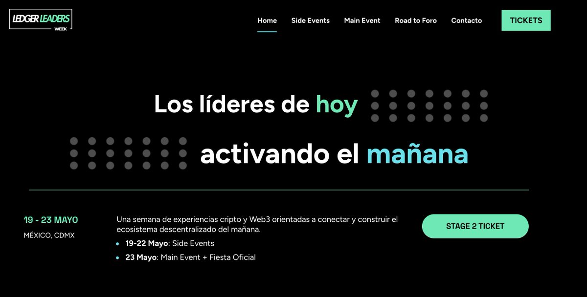 🌟 En #LedgerLeadersWeek no solo brillan los grandes nombres: también destacamos a quienes están trayendo innovación desde comunidades, arte y más. 

Conoce a estas mentes 🔥👇