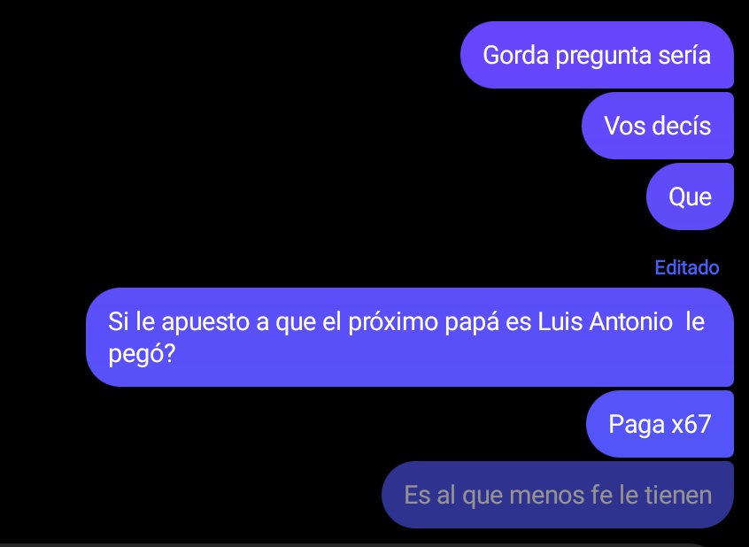 Fe muchachos, lo gana Luisito!