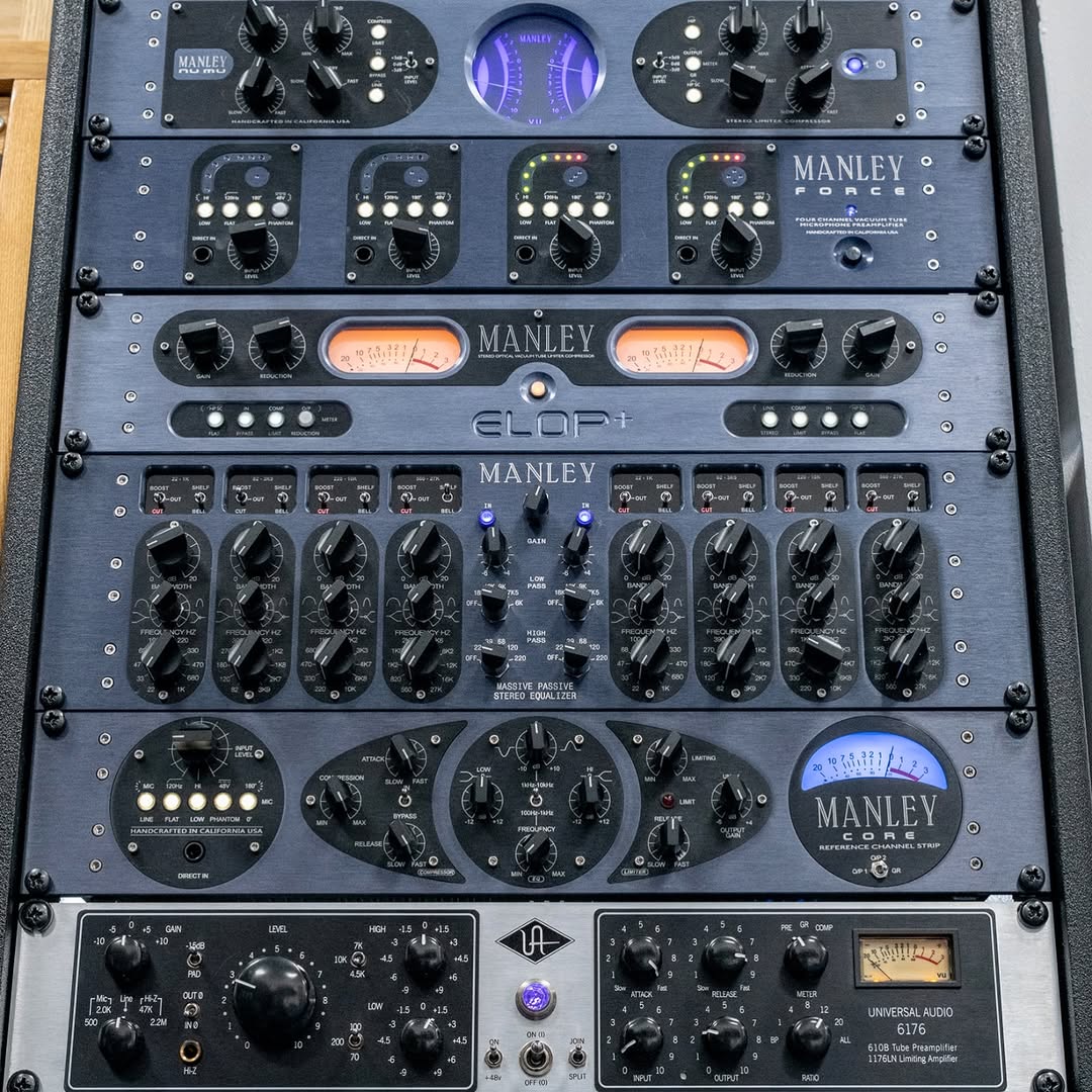 “Manley Labs produce recording, mixing, mastering, and playback equipment of the very highest caliber, proudly maintaining the great analog traditions upon which the company was built - and always looking forward to the future of the industry. TUBES RULE.” @studiocare

#manley