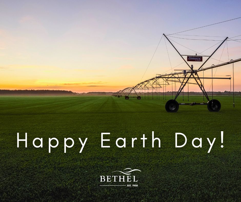 With 4,500 acres of sod, Bethel Farms produces enough oxygen for over 600,000 people.  

Happy Earth Day from Bethel Farms! 

#BethelFarms #EarthDay #HappyEarthDay #EarthDay2025