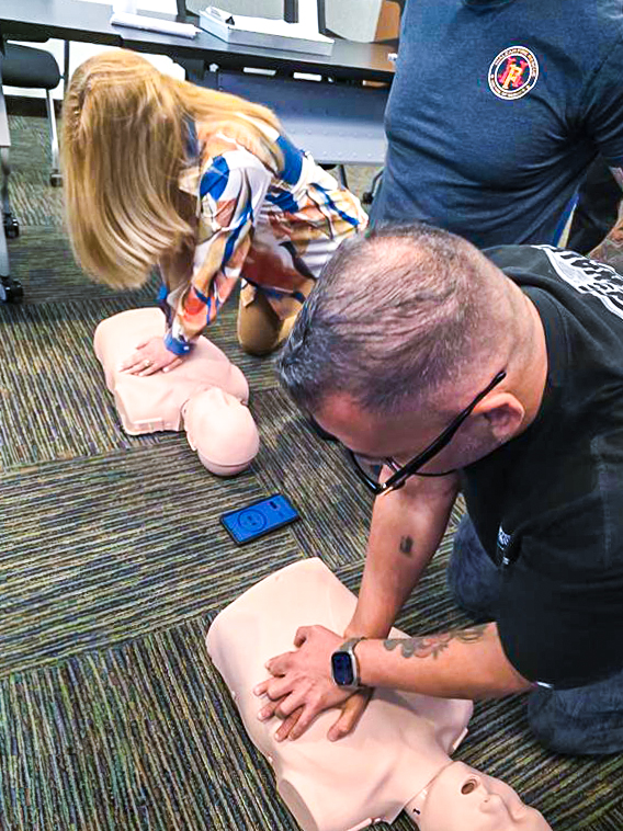 figmentdesigns's tweet photo. The Figment Design team recently completed CPR training, gaining vital life-saving skills through hands-on practice and emergency response training. We're proud to invest in creating a safer workplace and community. #FigmentDesign https://t.co/8M0yNvgbts