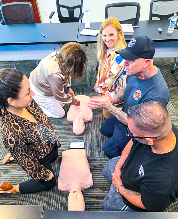 figmentdesigns's tweet photo. The Figment Design team recently completed CPR training, gaining vital life-saving skills through hands-on practice and emergency response training. We're proud to invest in creating a safer workplace and community. #FigmentDesign https://t.co/8M0yNvgbts