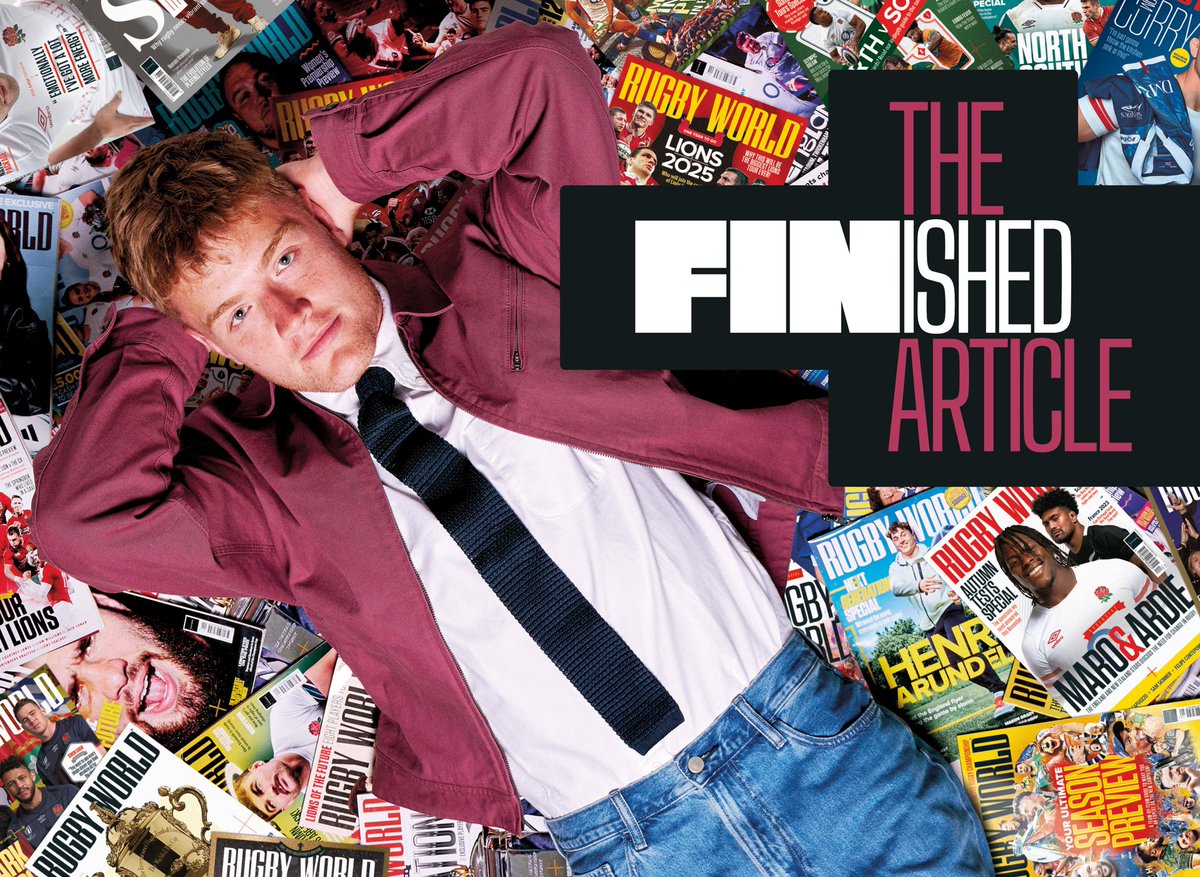 🤌 The Boy Can Play. 

Introducing Issue 310 of Rugby World with Fin Smith.

📖 Being a student of the game
🐐 Learning from Jonny Wilkinson 
🦁 His family Lions connection
🤝 His connection with Marcus Smith
