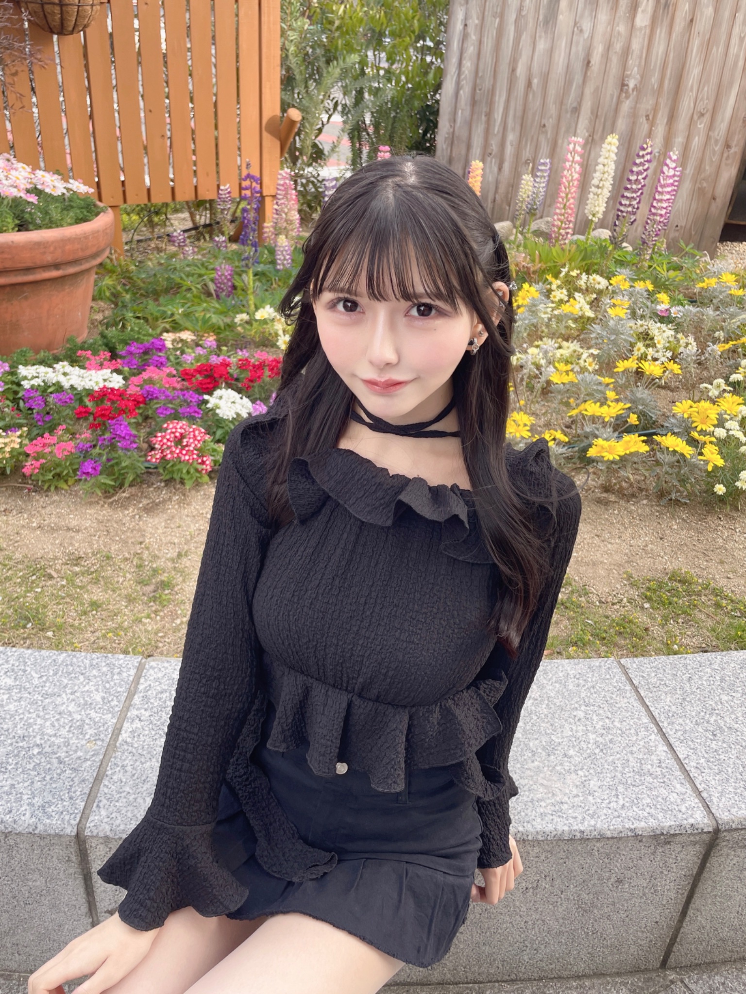 まだちょっと寒い🌙｡❀ 𓂃𓈒𓏸* このトップスデザインもかわいく