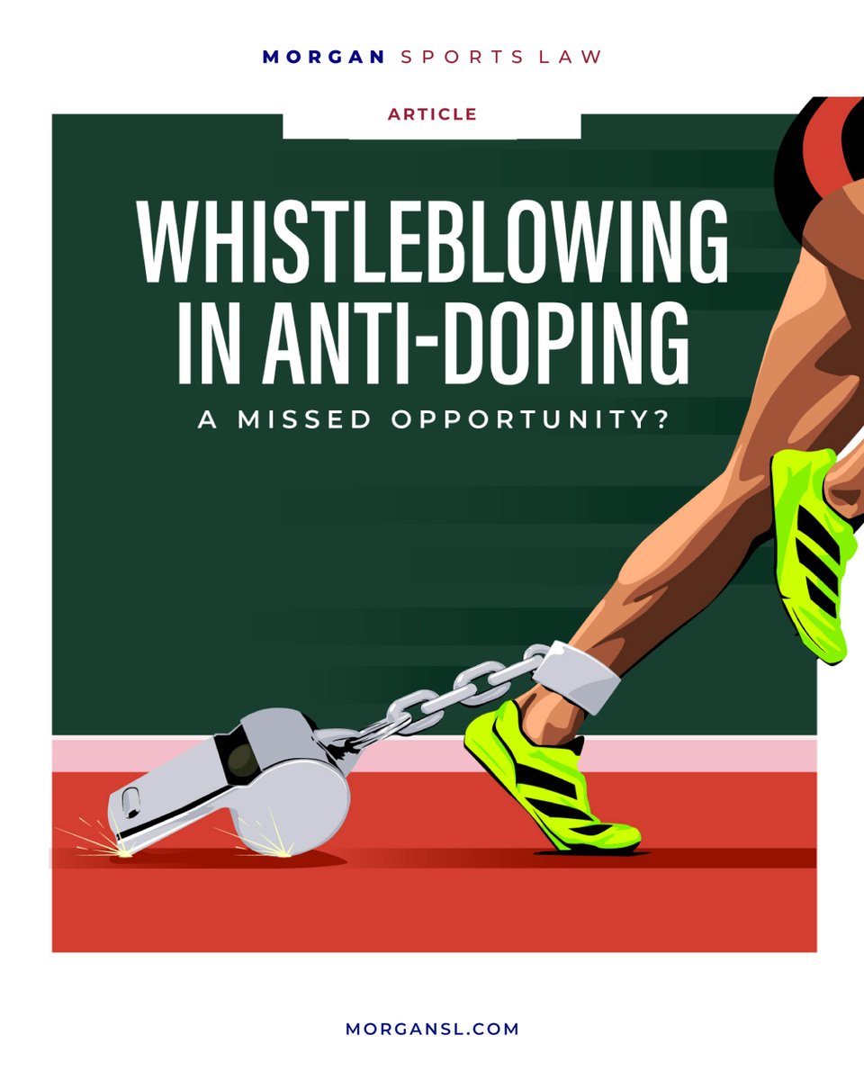 Whistleblowing has exposed some of the biggest doping scandals in sports history - and yet, whistleblowers are still too often treated by anti-doping authorities as foes, not allies.

Our latest article explores the promise of whistleblowing in anti-doping and how anti-doping