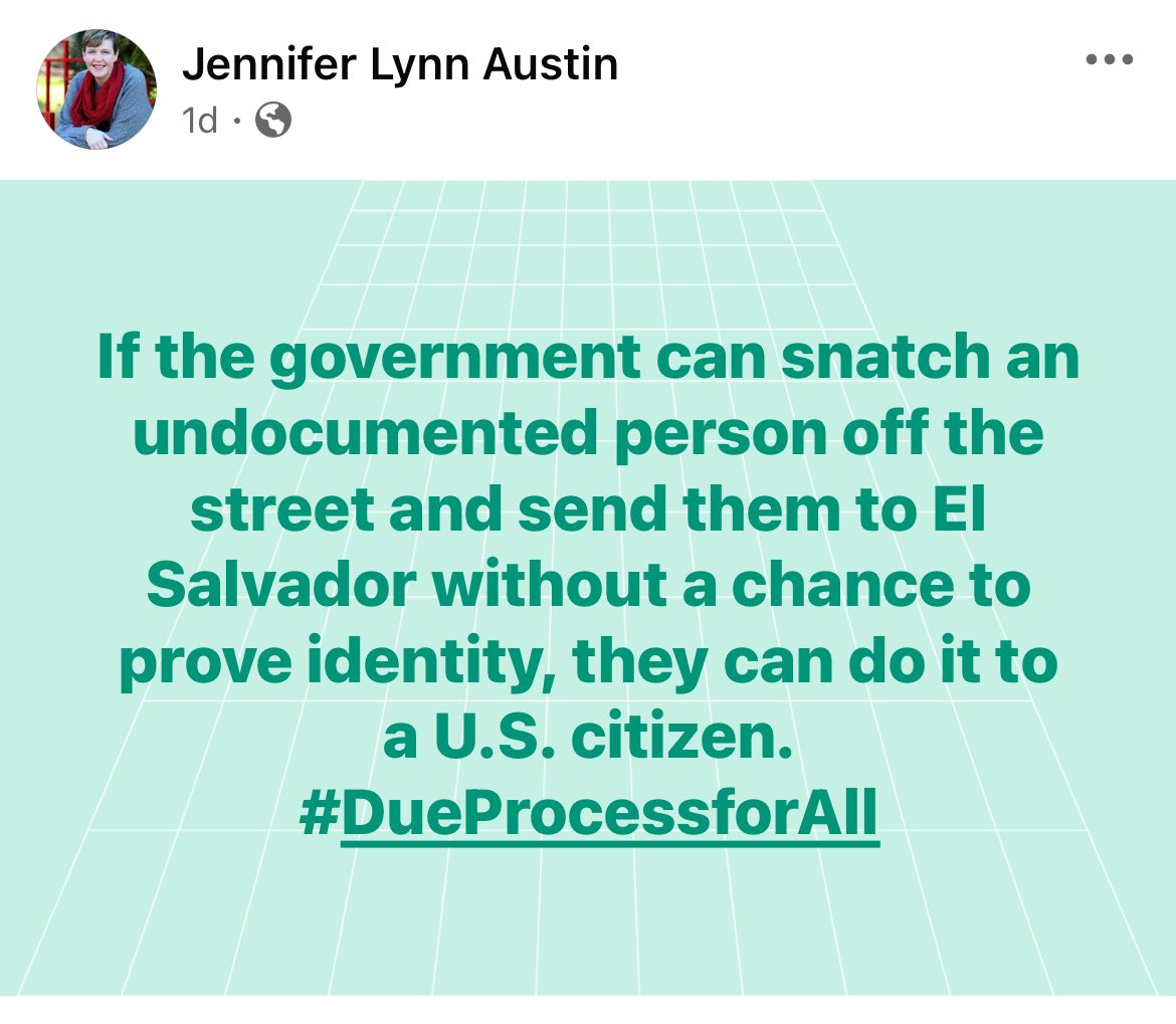 JLAustin13's tweet image. #DueProcessForAll