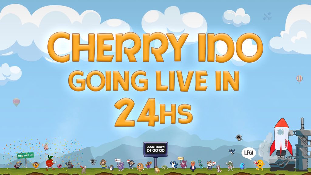 cherrytgbot's tweet image. $Cherry IDO is launching in 24 hours at 5pm utc 23rd of april
Pad link: pad.cherrybot.ai/app
Community link: t.me/cherrycommunity
Cherry is offering a unique investment opportunity at a 60% discounted valuation of $20 million. This is particularly attractive given…