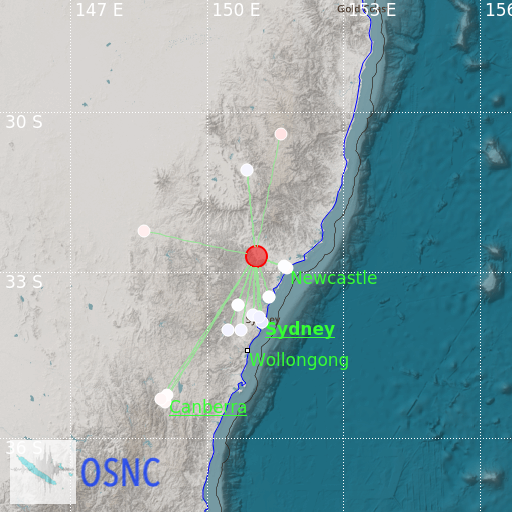 NCseismicobserv's tweet photo. ird2025hxbgjp Near SE Coast of Australia MLv 5.5 2025/04/22 16:55:01  - For updates, please see  https://t.co/PXHJNKbjAg @EarthquakesGA @GeoscienceAus #earthquake #seisme #sismo https://t.co/7CijUzDoTt