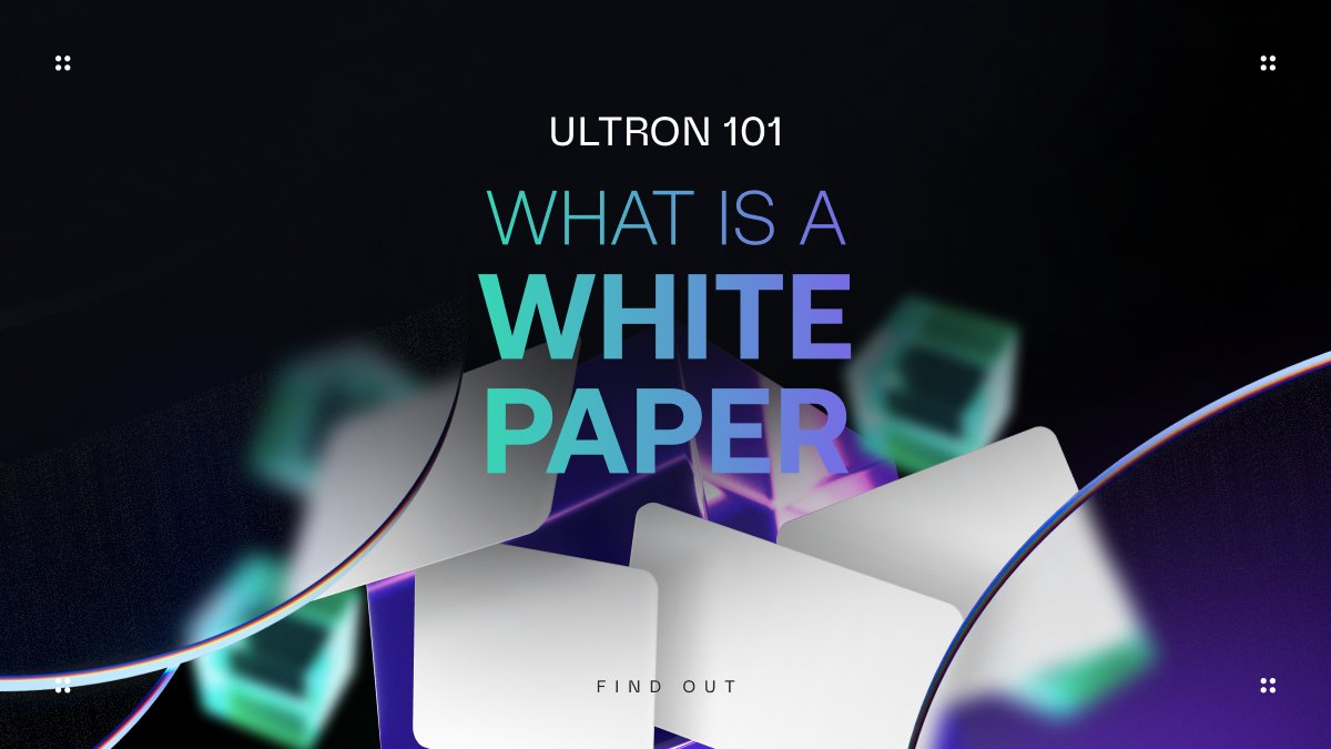 🧑‍🚀✨ UNCOVER THE SIGNIFICANCE OF WHITE PAPERS 📝🔥

A whitepaper is a detailed document that outlines the technical specifications and details of a particular crypto project ⚙️
✅ It serves to educate stakeholders and promote transparency and trust among developers, enthusiasts,