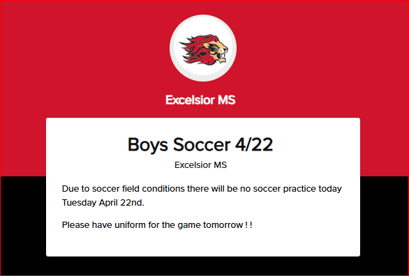 Excelsior Activities (@excelsiorlions) on Twitter photo 