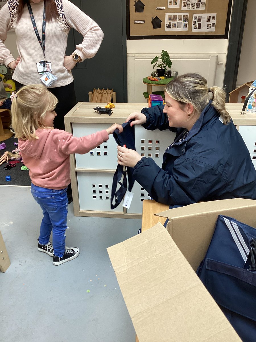 This afternoon Miss Bradley and myself had the privilege of delivering book bags to all our new September starters! It was lovely to see how excited they all are to start school ✨