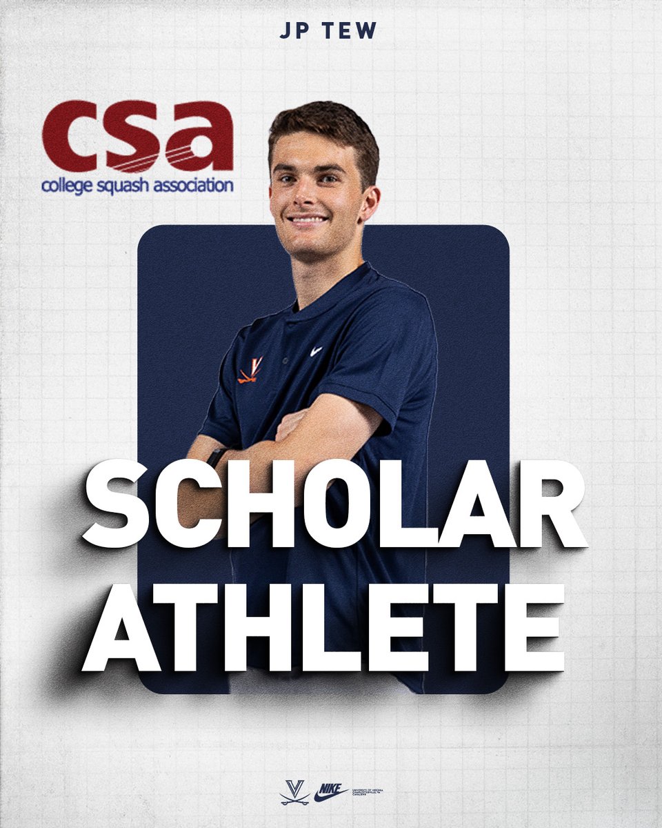 UVASquash's tweet image. 𝐒𝐓𝐔𝐃𝐄𝐍𝐓-𝐀𝐓𝐇𝐋𝐄𝐓𝐄𝐒 💪
Congratulations to our 4⃣ men's CSA Scholar-Athlete honorees‼️
🔗 virginiasports.com/news/2025/04/2…