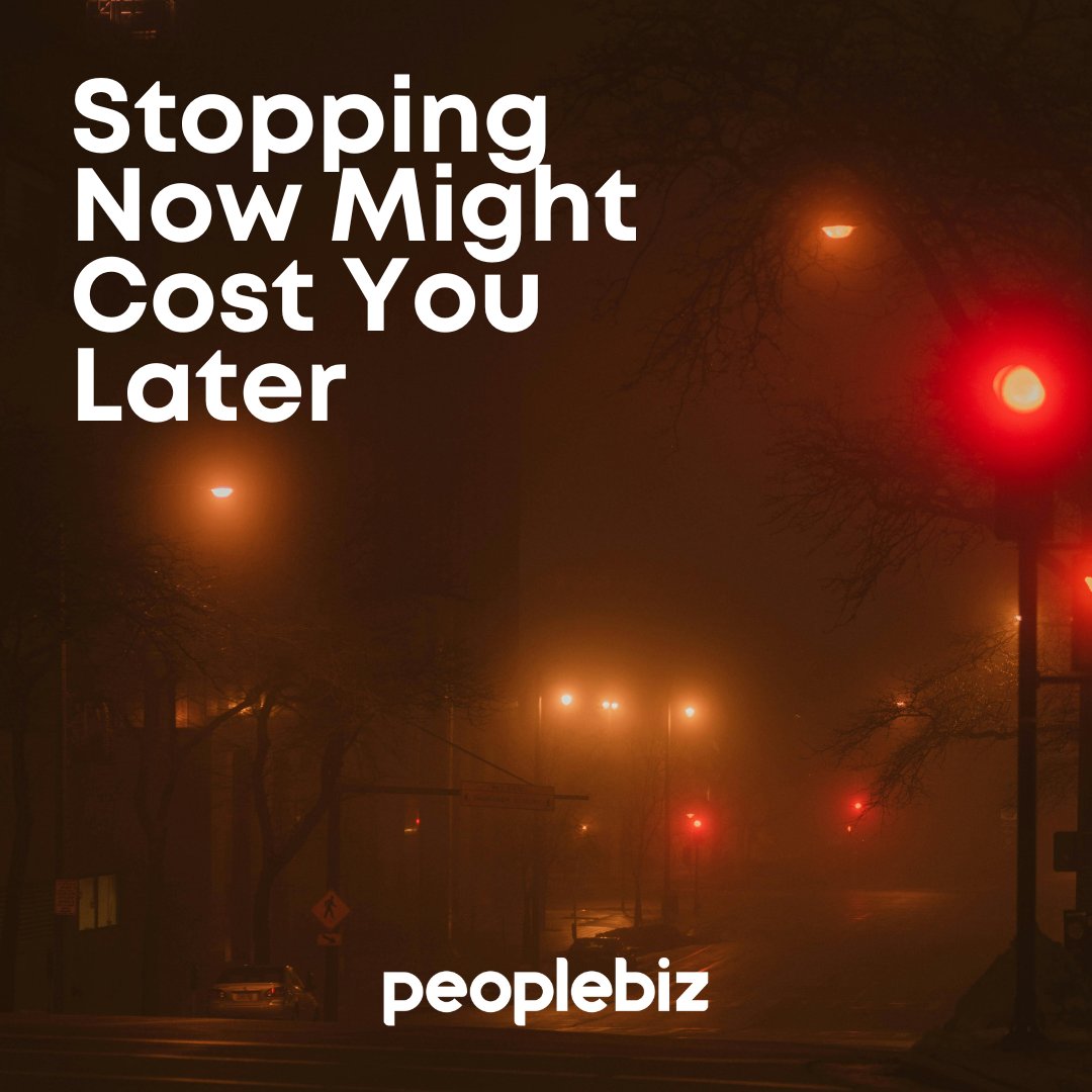 When budgets get tight, halting training is like turning off your engine at every red light. You might save a bit of fuel, but when it’s time to move, you’ll lag behind. 
#HRStrategy #EmployeeDevelopment #Peoplebiz #HR #WorkforcePlanning #RetentionMatters #HumanResources