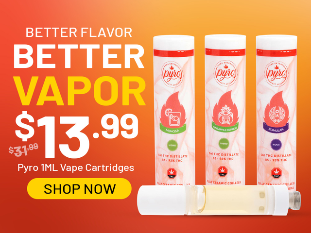 HerbApproach's tweet image. 💨 Pyro Extracts 1g Vape Carts – Just $13.99!
Smooth pulls, fire flavours, no stress.
At this price? You might as well stockpile.
It’s like your fave cart went on clearance and still slapped.
👉 herbapproach.com/product-catego…
#PyroPower #VapeVibes #HerbApproach #CartThatHits