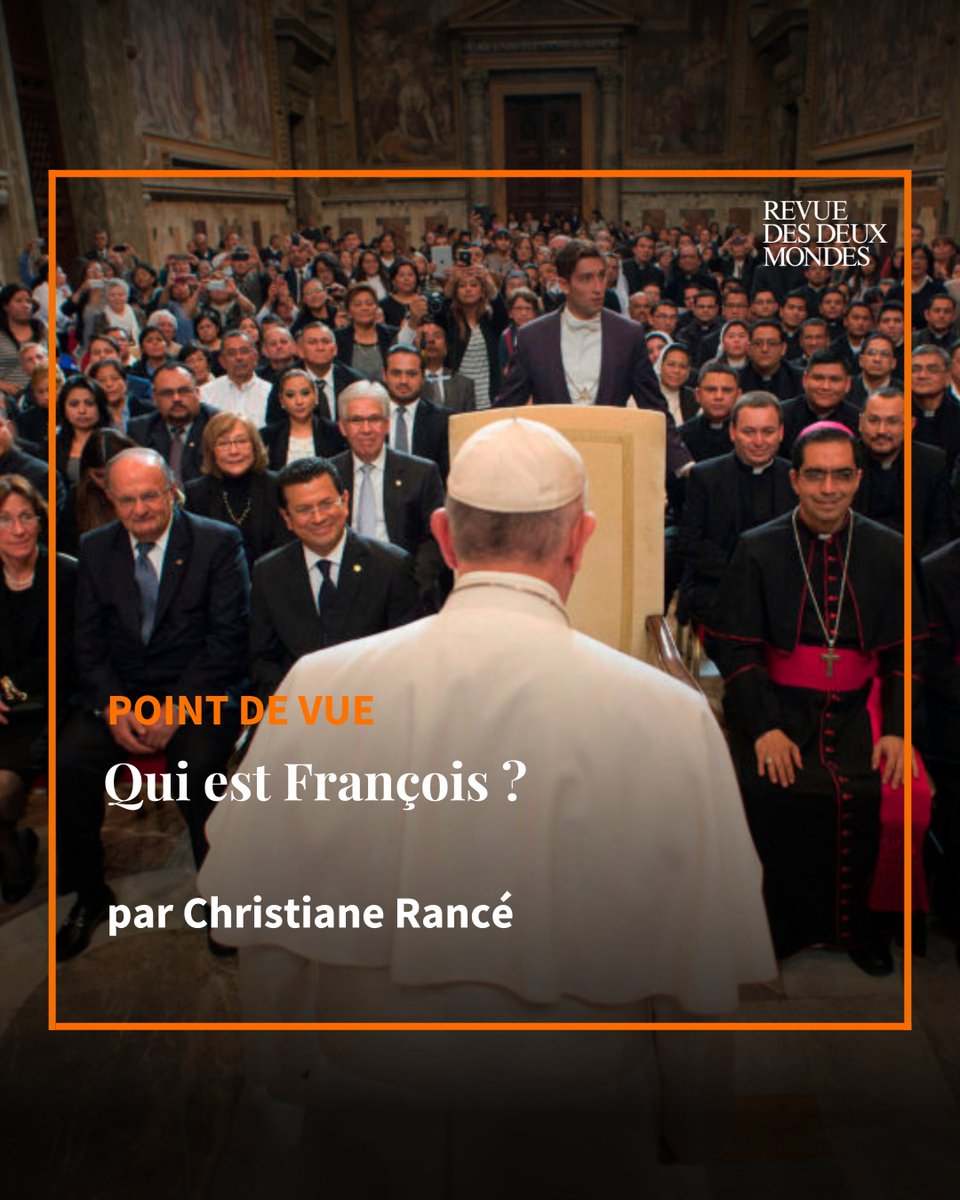⚫️ [ HOMMAGE ]

Pour comprendre le pape, il faut garder à l’esprit ses origines, sa culture, son histoire. D’après Christiane Rancé, François regarde le monde à travers le prisme de son pays natal, l’Argentine

💻 Ici : bit.ly/42Ue84p

#pape #vatican #papefrancois