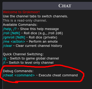 Is there really game development without cheat commands?