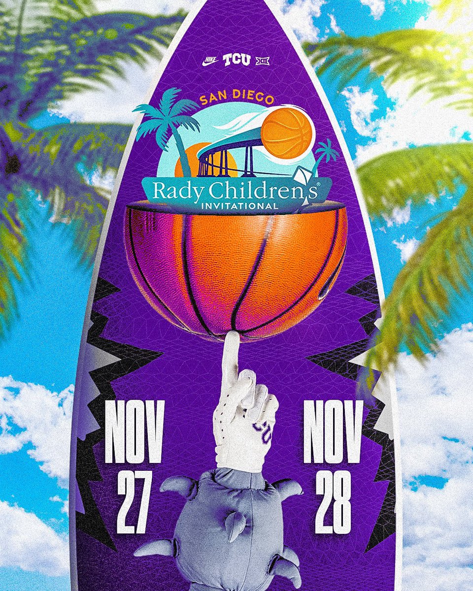 Spending Thanksgiving week in San Diego 🌊🌴

The four-team event includes Florida, Providence and Wisconsin.