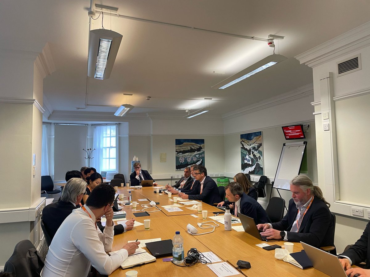 ⚛️ A really productive round-table this afternoon with leaders from our Great British Nuclear Industry.
🇬🇧 It is the first of many similar meetings that we are planning as the <a href="/Conservatives/">Conservatives</a> listen to the ideas and develop the energy policies of the future that the UK needs.
