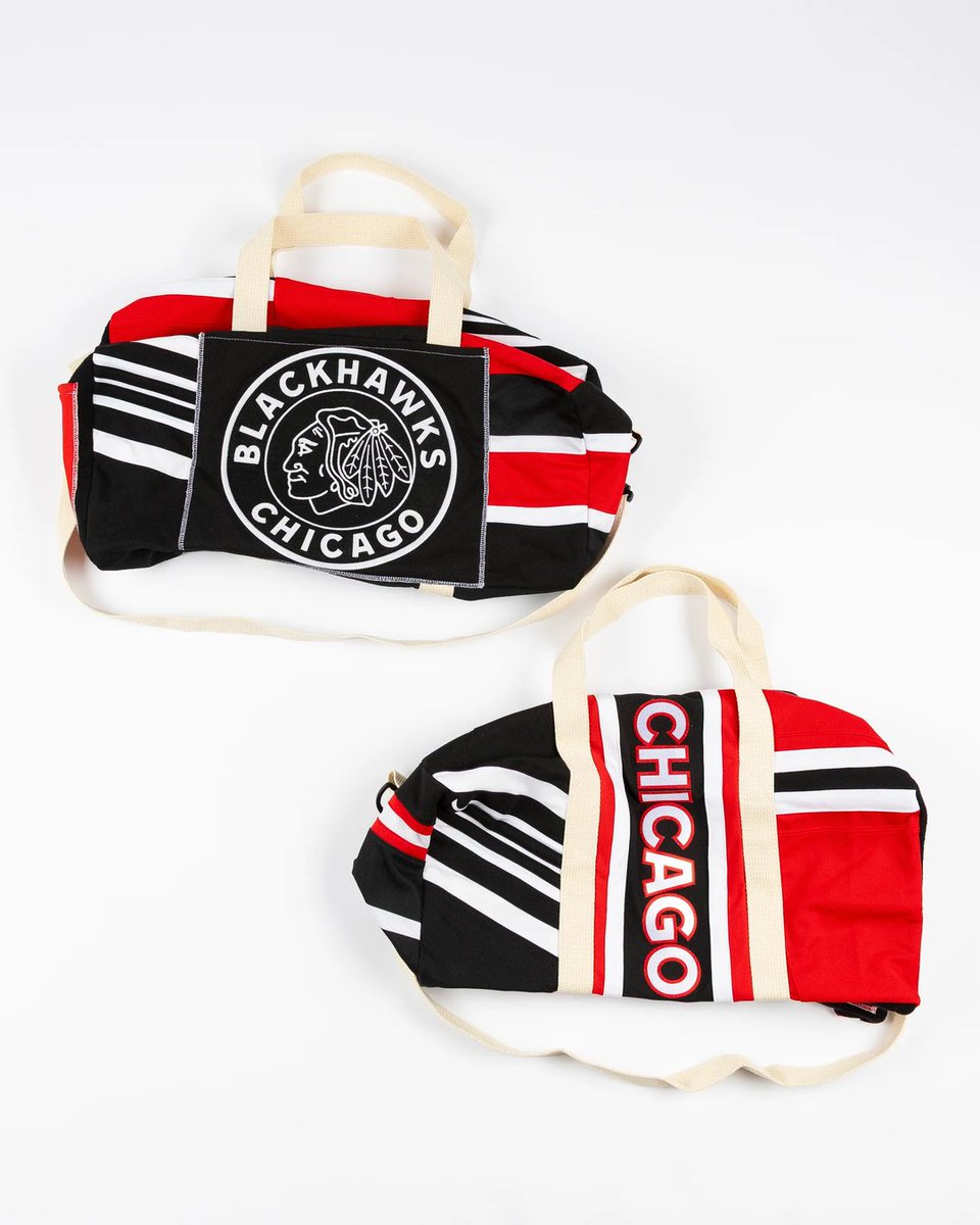repping the Hawks 🤝 reduce, reuse, recycle

in honor of Earth Day, save 25% on Refried upcycled totes and duffles!🌎

shop now🛍️ ➡︎ blackhawks.tbits.me/trk/RefriedX