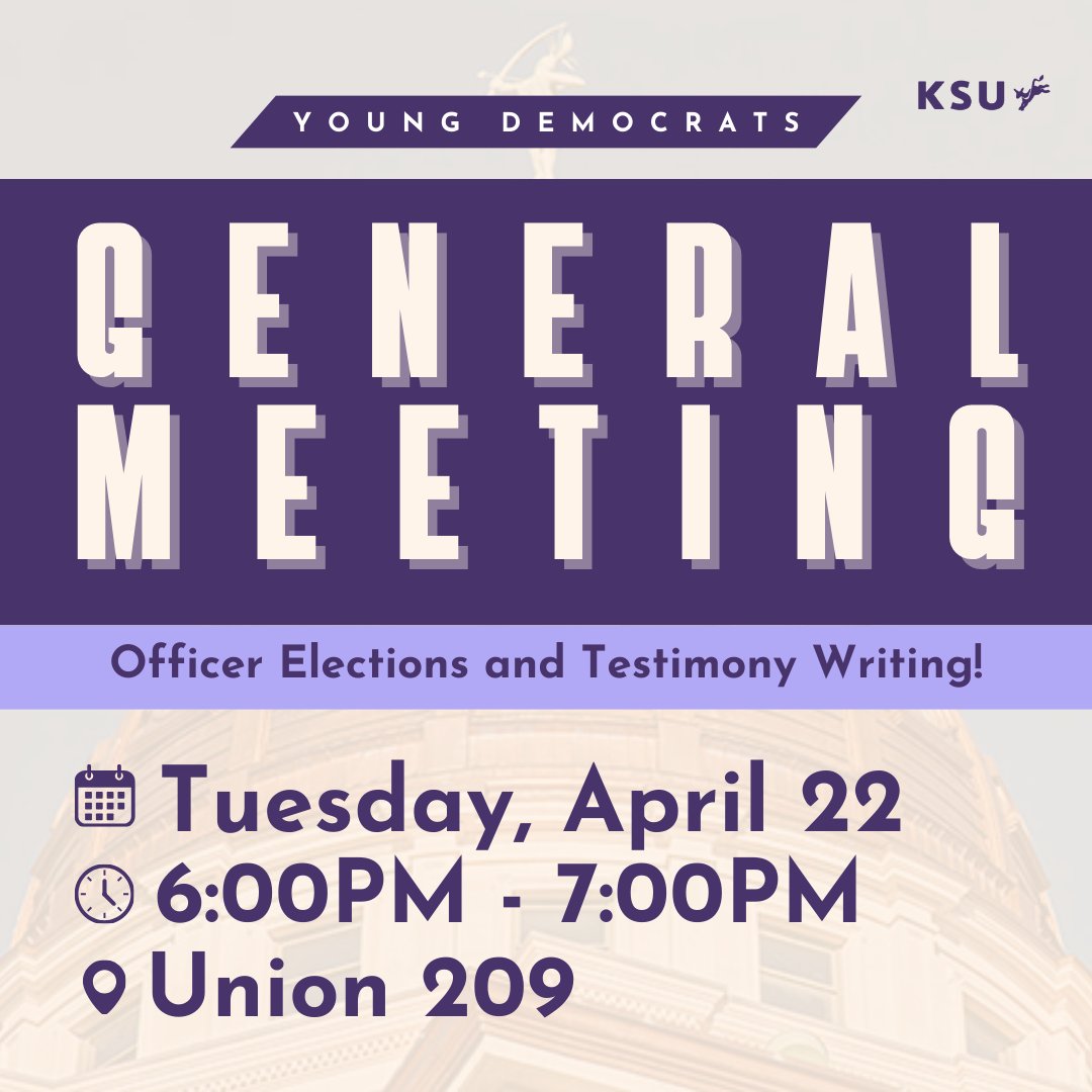 Young Democrats @ Kansas State University tweet media