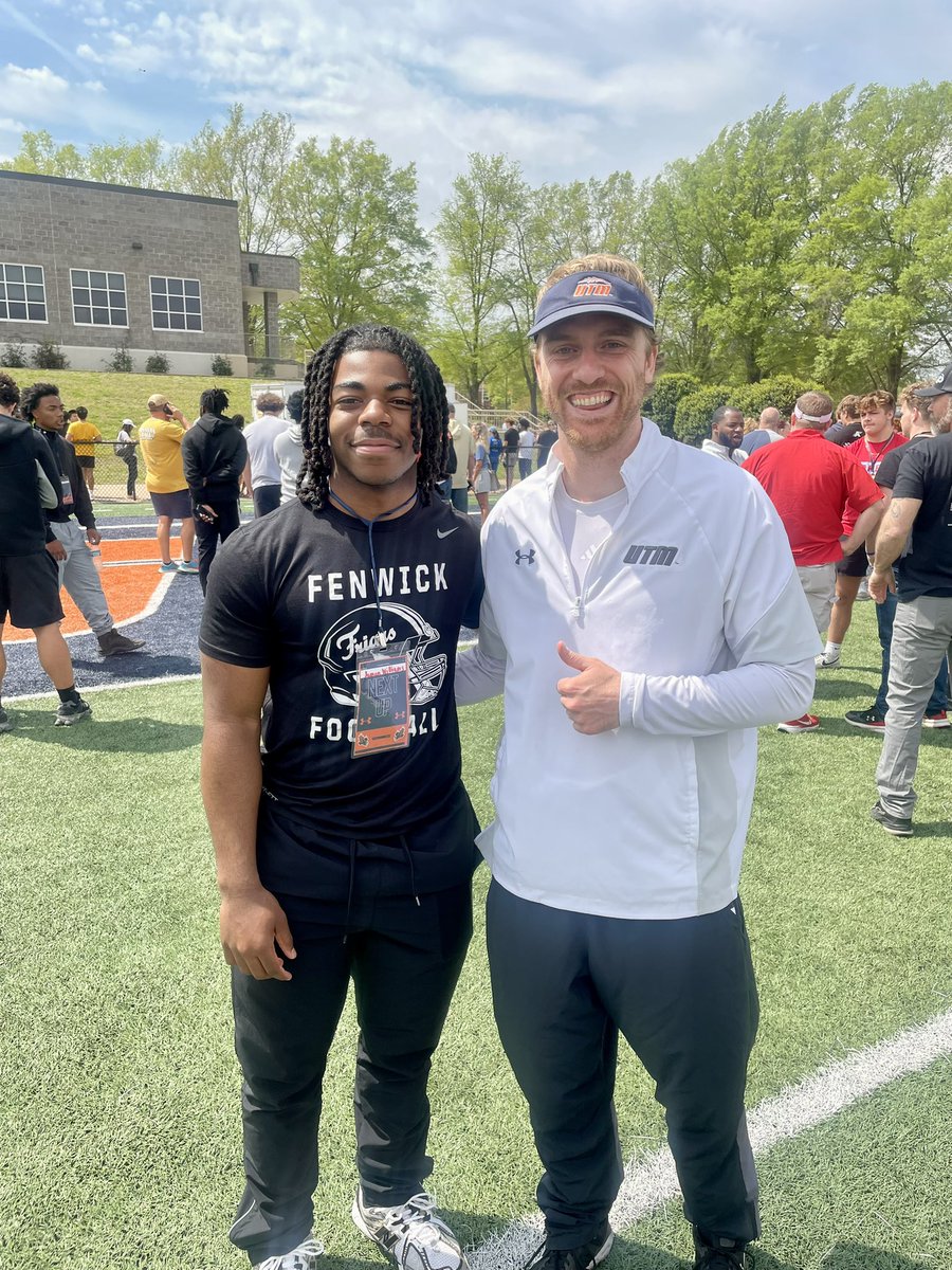 Jamen Williams Jr. (@jamen_williams) on Twitter photo Thank you <a href="/UTM_FOOTBALL/">UT Martin Football</a> for the Junior Day. I loved the energy! <a href="/CoachModelski/">Daniel Modelski</a> it was great connecting with you. I hope to catch up with you all soon. <a href="/Coach_JSimpson/">Jason Simpson</a> <a href="/FenwickFB/">Fenwick Football</a> <a href="/FenwickCoachB/">Matt Battaglia</a> <a href="/ThrowItDeep/">Throw It Deep</a> <a href="/QBHitList/">QBHitList.com</a> <a href="/EDGYTIM/">Timothy “EDGYTIM” OHalloran</a> <a href="/DeepDishFB/">DEEP DISH FOOTBALL</a> <a href="/PrepRedzoneIL/">Prep Redzone Illinois</a> <a href="/OJW_Scouting/">PrepRedzone Oliver</a> @HSFBscout Thank you <a href="/UTM_FOOTBALL/">UT Martin Football</a> for the Junior Day. I loved the energy! <a href="/CoachModelski/">Daniel Modelski</a> it was great connecting with you. I hope to catch up with you all soon. <a href="/Coach_JSimpson/">Jason Simpson</a> <a href="/FenwickFB/">Fenwick Football</a> <a href="/FenwickCoachB/">Matt Battaglia</a> <a href="/ThrowItDeep/">Throw It Deep</a> <a href="/QBHitList/">QBHitList.com</a> <a href="/EDGYTIM/">Timothy “EDGYTIM” OHalloran</a> <a href="/DeepDishFB/">DEEP DISH FOOTBALL</a> <a href="/PrepRedzoneIL/">Prep Redzone Illinois</a> <a href="/OJW_Scouting/">PrepRedzone Oliver</a> @HSFBscout