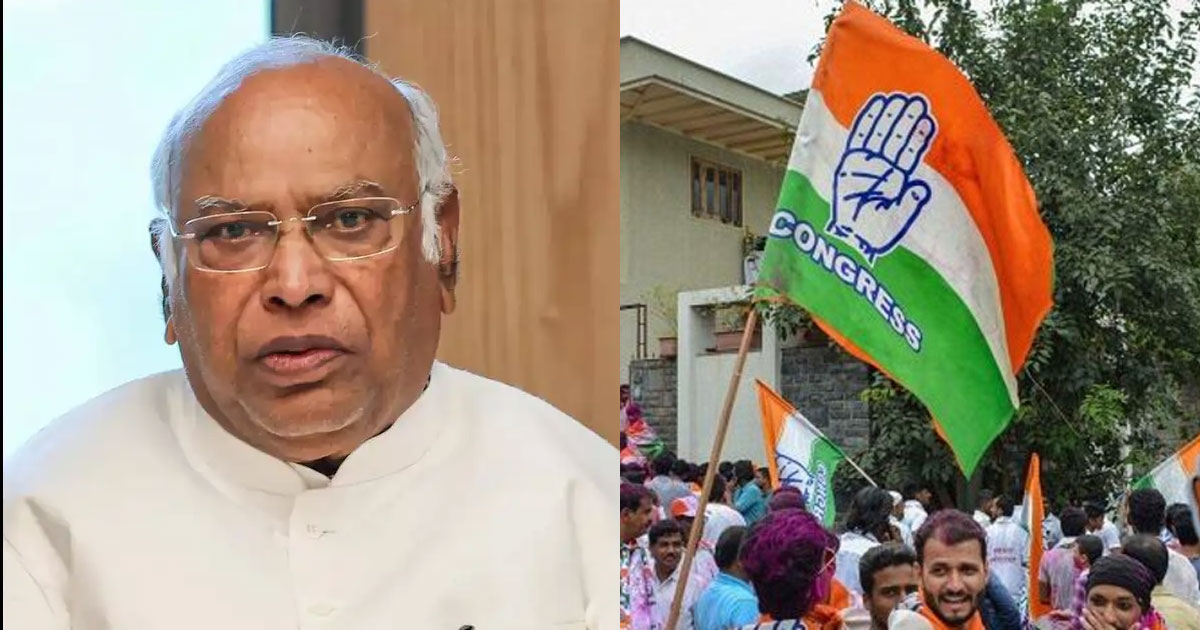 Jaipurstuff's tweet photo. Congress launches ‘Save Constitution’ campaign in Jaipur on April 28. Mallikarjun Kharge leads rally to address democratic concerns. #SaveConstitution #Jaipur 

https://t.co/GEK5TyOie7 https://t.co/MbiVWhoV0n